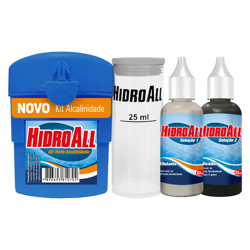 Kit Teste Alcalinidade