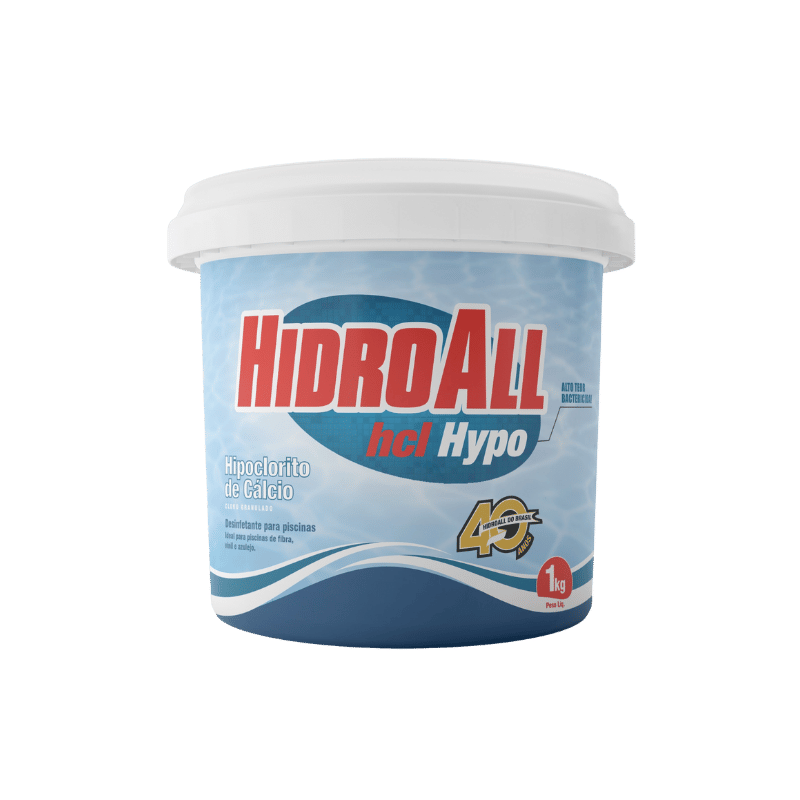 HCL Hypo (Hipoclorito de Cálcio) - 1kg